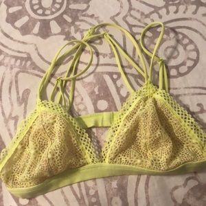 Victoria’s secret Neon Yellow bralette